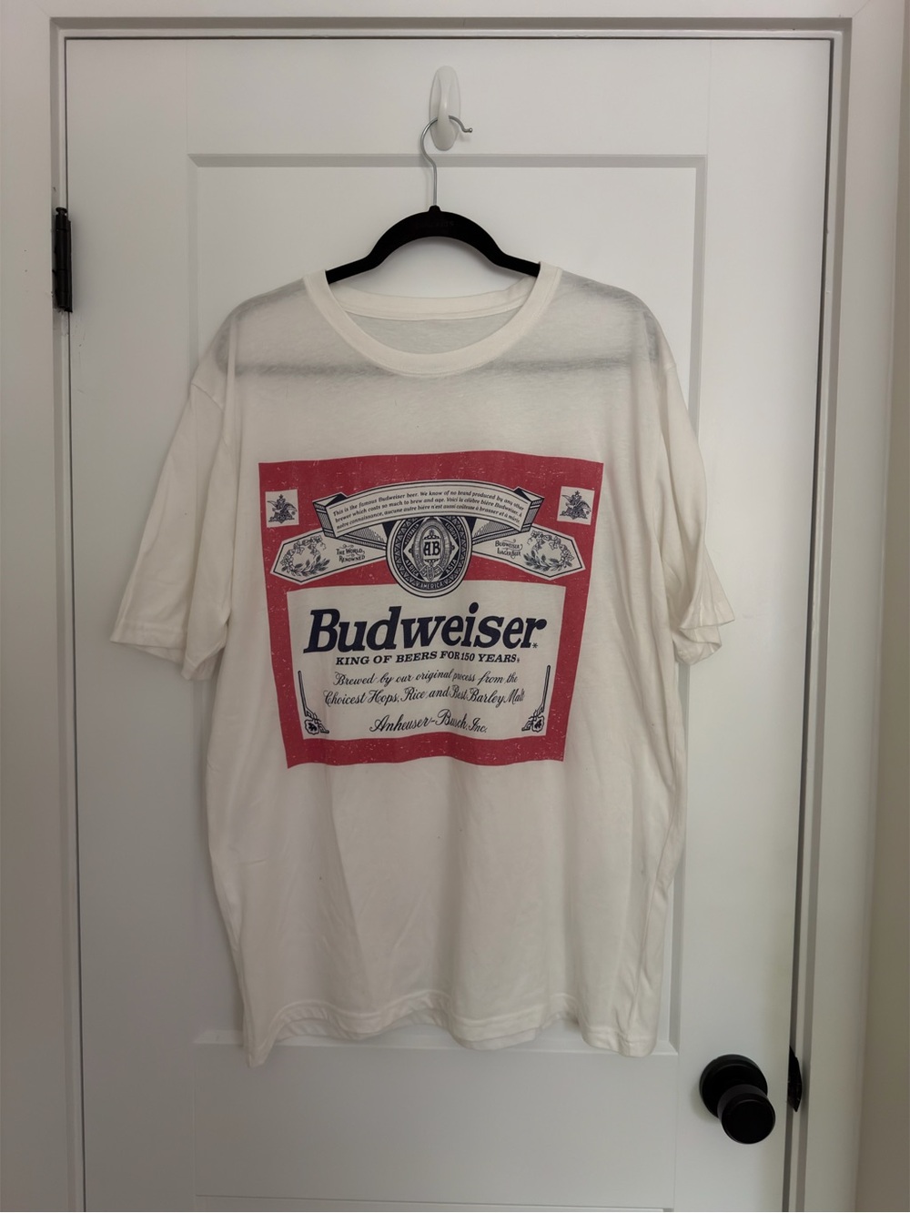Budweiser Big Logo T shirt XL